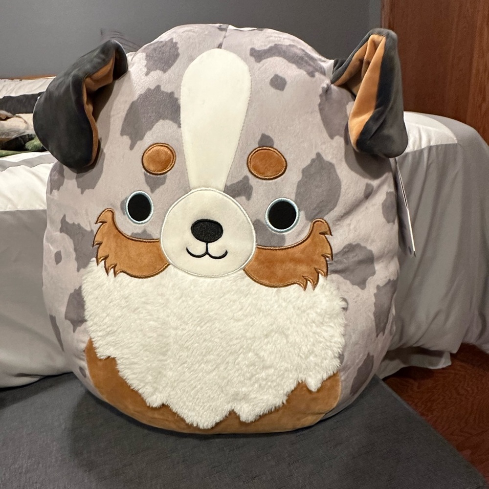 16 inch Valentine Edition Raylor the Australian Shepherd Squishmallow
